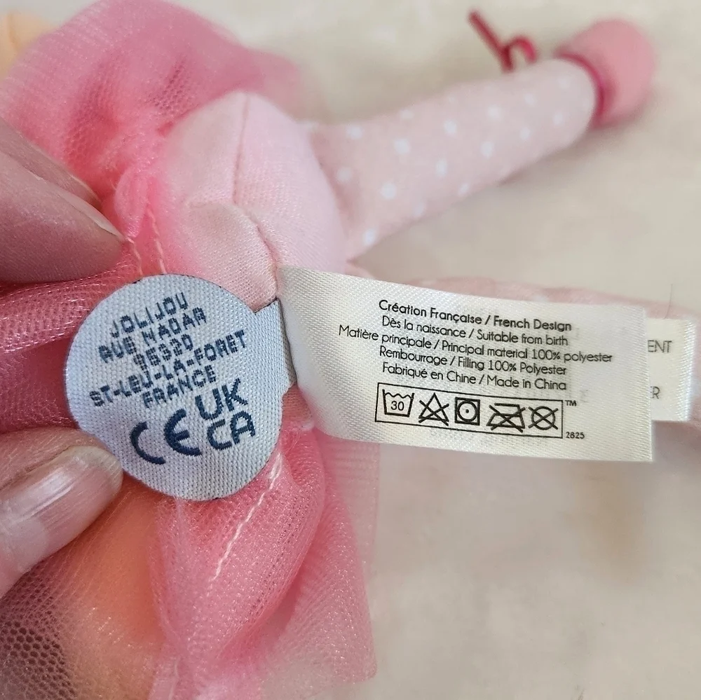 JoliJou Paris Les Tutus De Doudou Little Tutu Pink French Ballerina Doll